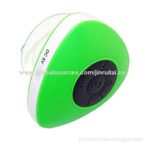 2014 Newest Design Triangle-shaped IPX4 Waterproof Shower Bluetooth Speaker with Suction CupNew